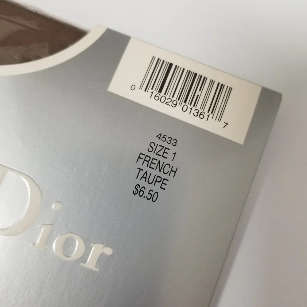 Christian Dior 4533 Diorissimo French Taupe UltraSheer Control Top Pantyhose NWT